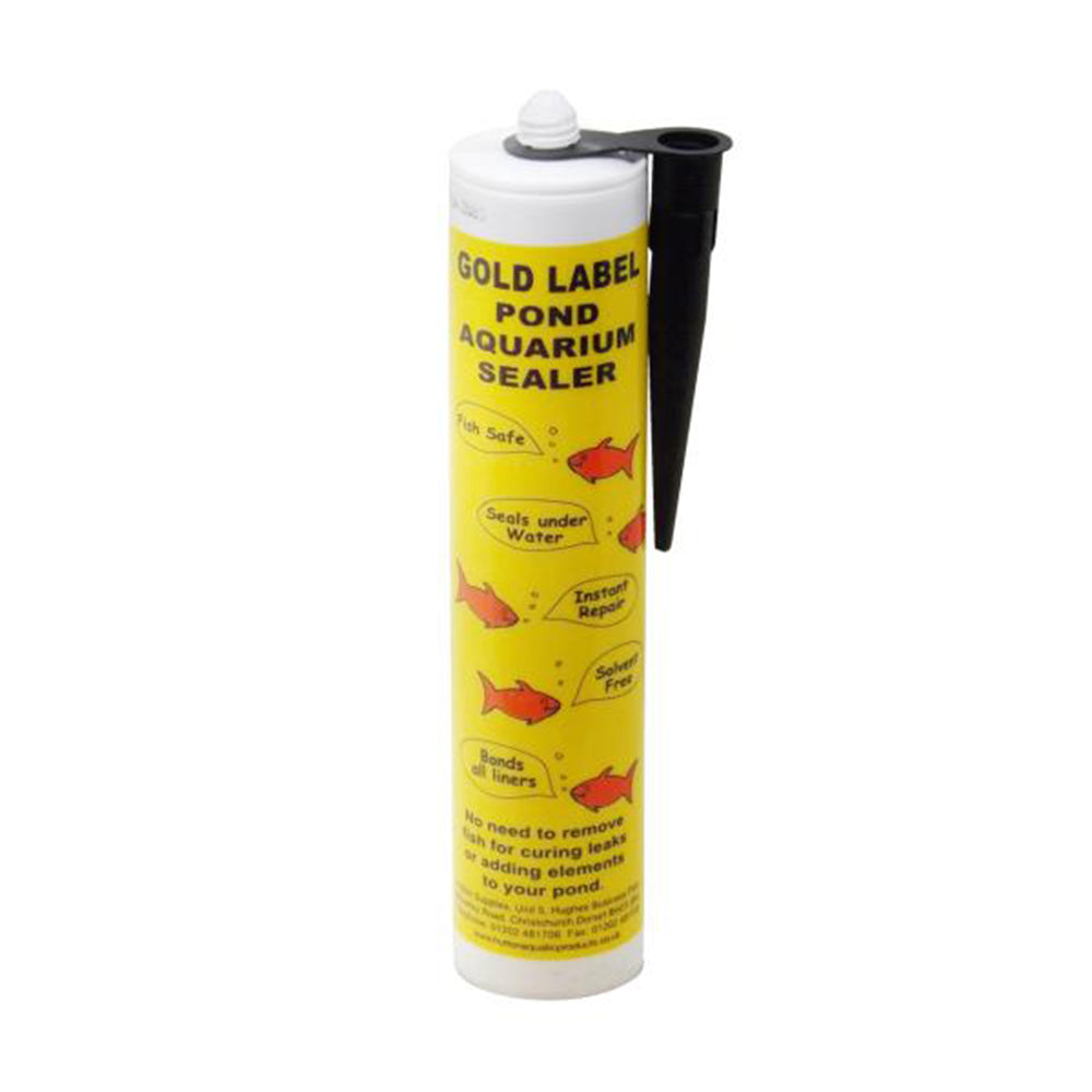 Gold Label Pond and Aquarium Sealer - Black (290ml)