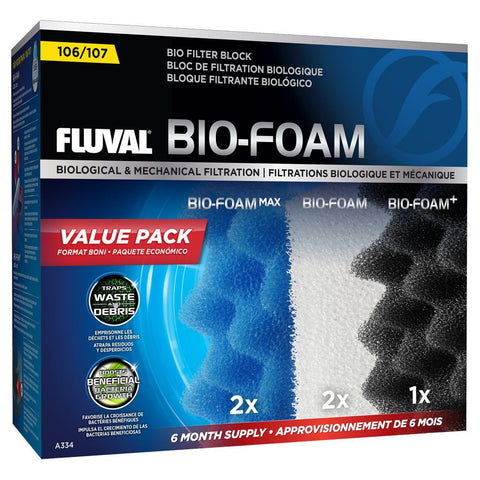 Image of Fluval 106/107 Bio-Foam Value Pack