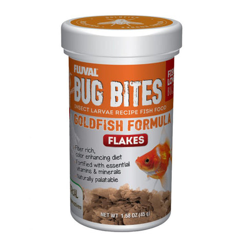 Image of Fluval Bug Bites Goldfish Flakes 45g