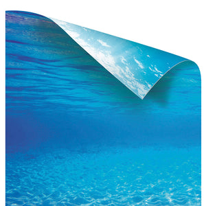 Juwel Poster 2 Blue Water Background (Small - 60x30cm)
