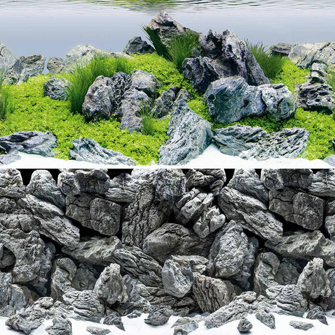 Image of Juwel Poster 4 Rock & Aquascape Background (Small - 60x30cm)